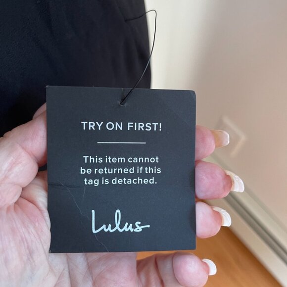 Lulus Sleeveless Black Ruched Maxi Dress Size Small - Picture 5 of 7